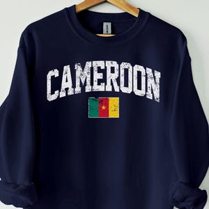 Cameroon Sweatshirt,Cameroon Shirt, Cameroon tshirt, Cameroon Gift, Cameroon vacation, Cameroon souvenir
