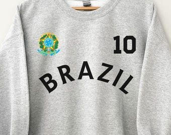 Brazil tshirt Brazil Jersey Tee for Sports Fans, Brazil fans gift, Brazil world cup Retro Brazil jersey