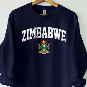 Zimbabwe Sweatshirt, Zimbabwe Shirt, Zimbabwe tshirt, Zimbabwe Gift, Zimbabwe vacation, Zimbabwe souvenir, Zimbabwe friend