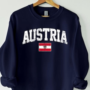Austria Sweatshirt, Austria Shirt, Austria tshirt, Austria Gift, Austria vacation, Austria souvenir, Austria friend gift