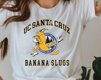 UCサンタクルーズ バナナスラッグス Tシャツ、パルプ・フィクション 