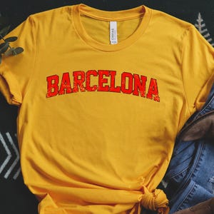 Barcelona Tee, Barcelona Shirt, Trip to Barcelona Shirt, Barcelona Gift, Barcelona vacation, Barcelona Travel, Barcelona