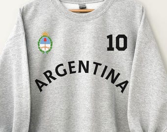 Sudadera de Argentina, camiseta de Argentina para fanáticos del deporte, regalo para fanáticos de Argentina, Copa del Mundo de Argentina, camiseta retro de Argentina