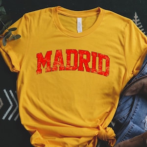 Madrid Tee, Madrid Shirt, Trip to Madrid Shirt, Madrid Gift, Madrid vacation, Madrid Travel, Madrid matching, Madrid Spain