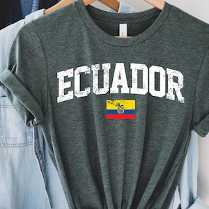 T-shirt Ecuador, shirt nEcuador, cadeau Ecuador, Ecuador-fans, Ecuador voetbal, Ecuador futbol, Ecuador trui, Ecuador