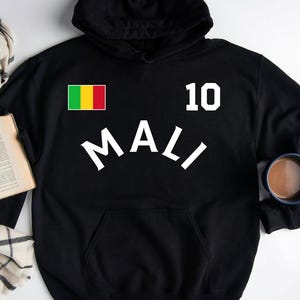 スポーツファンのためのマリパーカーマリジャージ、マリファンギフト、マリワールドカップ、レトロマリジャージ、マリ