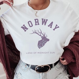 Norway Tee, Norge Shirt,Norway Lover Shirt, Norwegian Shirt, Norway Travel Shirt, Norway Shirts, Norway Lover Gift, Scandinavian