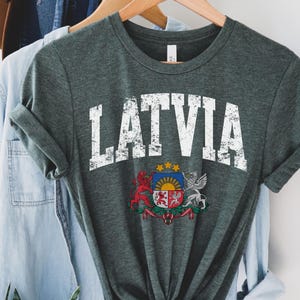 Latvia Tee, Latvia Shirt, Latvia tshirt, Latvia Gift, Latvia vacation, Latvia souvenir, Latvia friend gift, Latvia