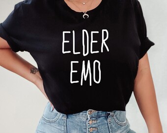 Elder Emo Tee, Emo shirt, Elder Emo Shirt, Emo tshirt, Emo Subculture Shirt, Emo Gift, Emo Tees