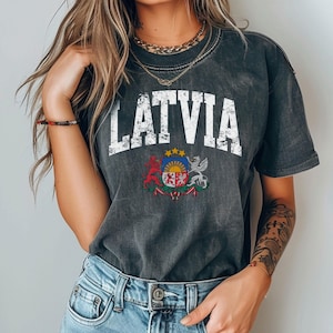 Latvia comfort colors tshirt, Latvia Shirt, Latvia tshirt, Latvia Gift, Latvia vacation, Latvia souvenir, Latvia friend gift, Latvia