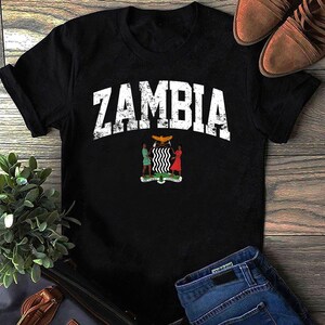 Zambia Tee, Zambia Shirt, Zambia tshirt, Zambia Gift, Zambia vacation, Zambia souvenir, Zambia friend gift, Zambia