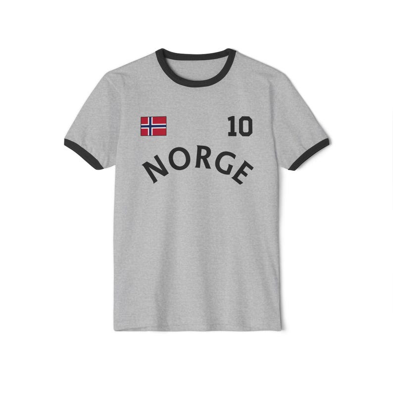 Norge tshirt, Norway Jersey Tee for Sports Fans, Norway fans gift, Norway world cup, Retro Norway jersey, world cup jersey image 4