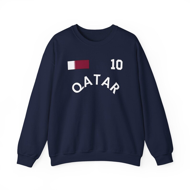 Qatar world cup sweatshirt, Qatar Shirt, Qatar tshirt, Qatar Gift, Qatar vacation, Qatar souvenir, Qatar friend gift, Qatar image 6
