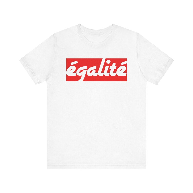 Camiseta de igualdad, camiseta con refranes franceses, regalos franceses, camiseta francesa, camiseta con cita francesa, regalo para amantes franceses, camiseta de Francia, en francés imagen 3