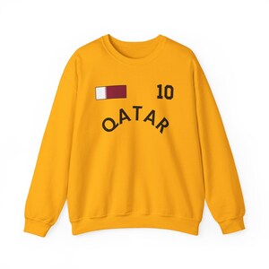 Qatar world cup sweatshirt, Qatar Shirt, Qatar tshirt, Qatar Gift, Qatar vacation, Qatar souvenir, Qatar friend gift, Qatar image 4
