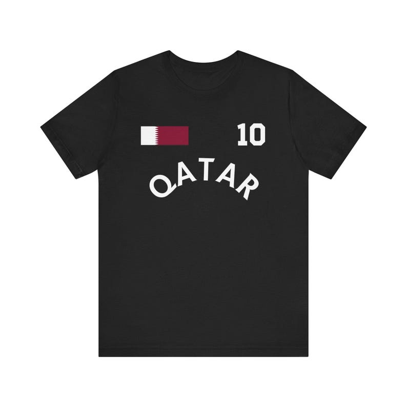 Qatar world cup tshirt, Qatar Shirt, Qatar tshirt, Qatar Gift, Qatar vacation, Qatar souvenir, Qatar friend gift, Qatar image 2