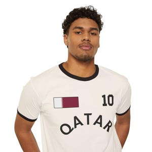 Katar WM-T-Shirt, Katar-Shirt, Katar-T-Shirt, Katar-Geschenk, Katar-Urlaub, Katar-Andenken, Katar-Freundgeschenk, Katar Bild 6