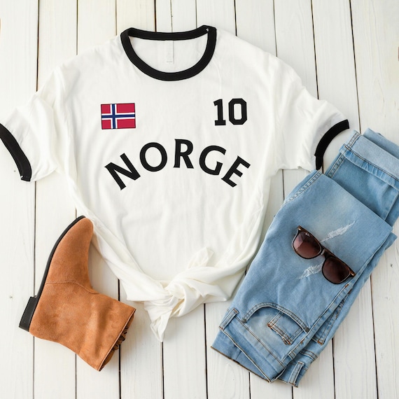 Norge tshirt, Norway Jersey Tee for Sports Fans, Norway fans gift, Norway world cup, Retro Norway jersey, world cup jersey