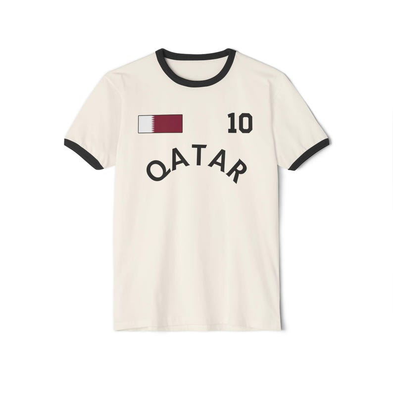 Katar WM-T-Shirt, Katar-Shirt, Katar-T-Shirt, Katar-Geschenk, Katar-Urlaub, Katar-Andenken, Katar-Freundgeschenk, Katar Bild 4