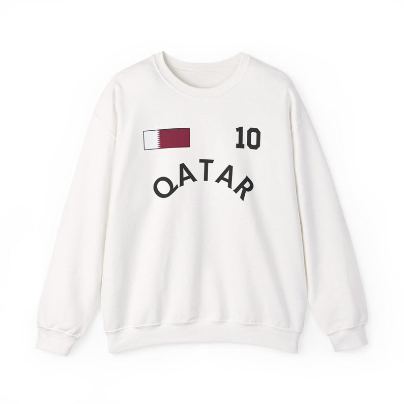 Qatar world cup sweatshirt, Qatar Shirt, Qatar tshirt, Qatar Gift, Qatar vacation, Qatar souvenir, Qatar friend gift, Qatar image 2