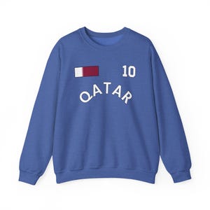 Qatar world cup sweatshirt, Qatar Shirt, Qatar tshirt, Qatar Gift, Qatar vacation, Qatar souvenir, Qatar friend gift, Qatar image 5