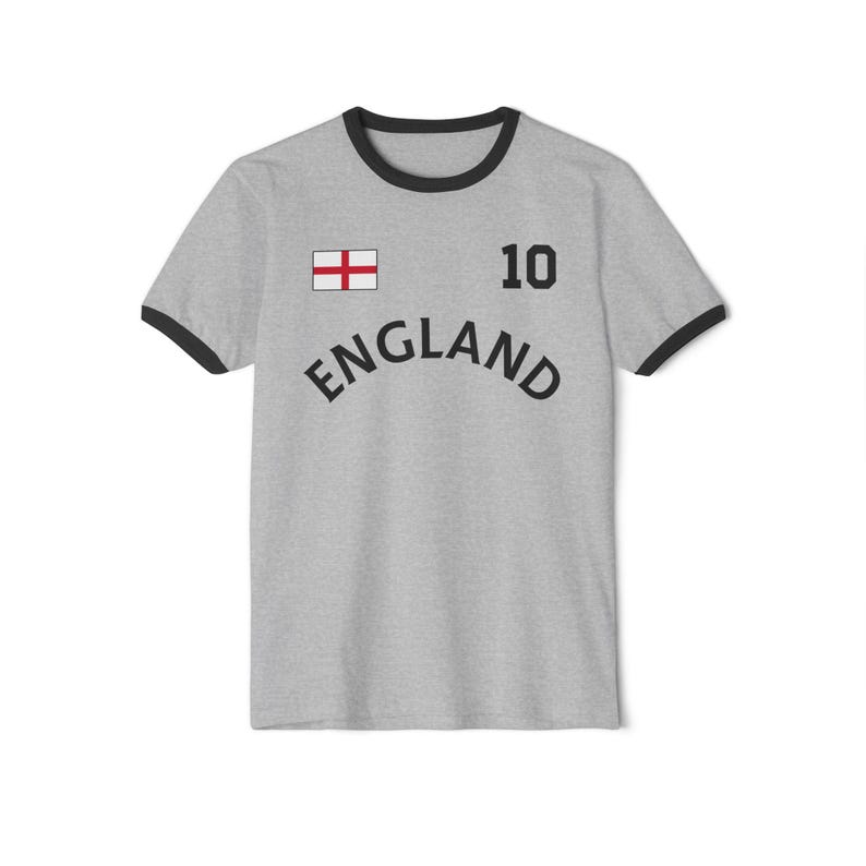 England tshirt, England Jersey Tee for Sports Fans, England fans gift, England world cup, Retro England jersey, world cup jersey image 3
