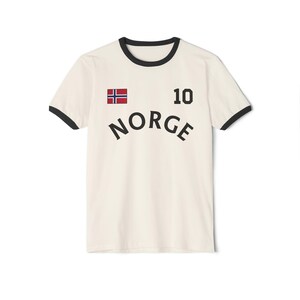 Norge tshirt, Norway Jersey Tee for Sports Fans, Norway fans gift, Norway world cup, Retro Norway jersey, world cup jersey image 5