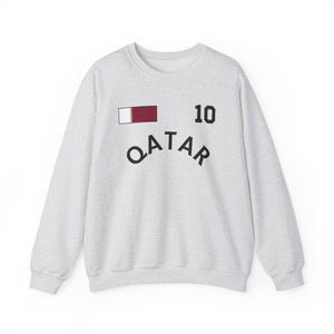 Qatar world cup sweatshirt, Qatar Shirt, Qatar tshirt, Qatar Gift, Qatar vacation, Qatar souvenir, Qatar friend gift, Qatar image 3