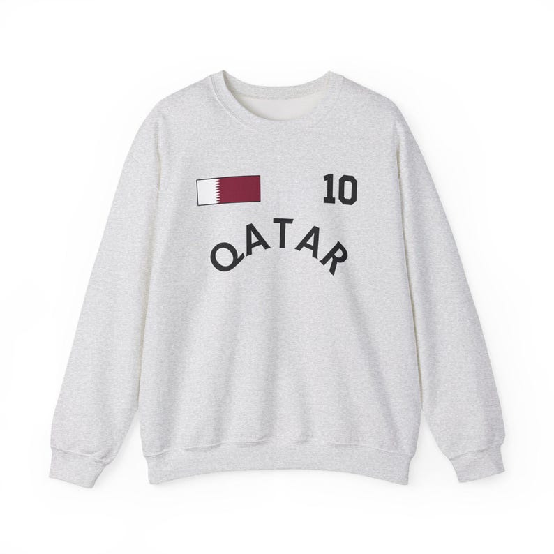 Qatar world cup sweatshirt, Qatar Shirt, Qatar tshirt, Qatar Gift, Qatar vacation, Qatar souvenir, Qatar friend gift, Qatar image 3