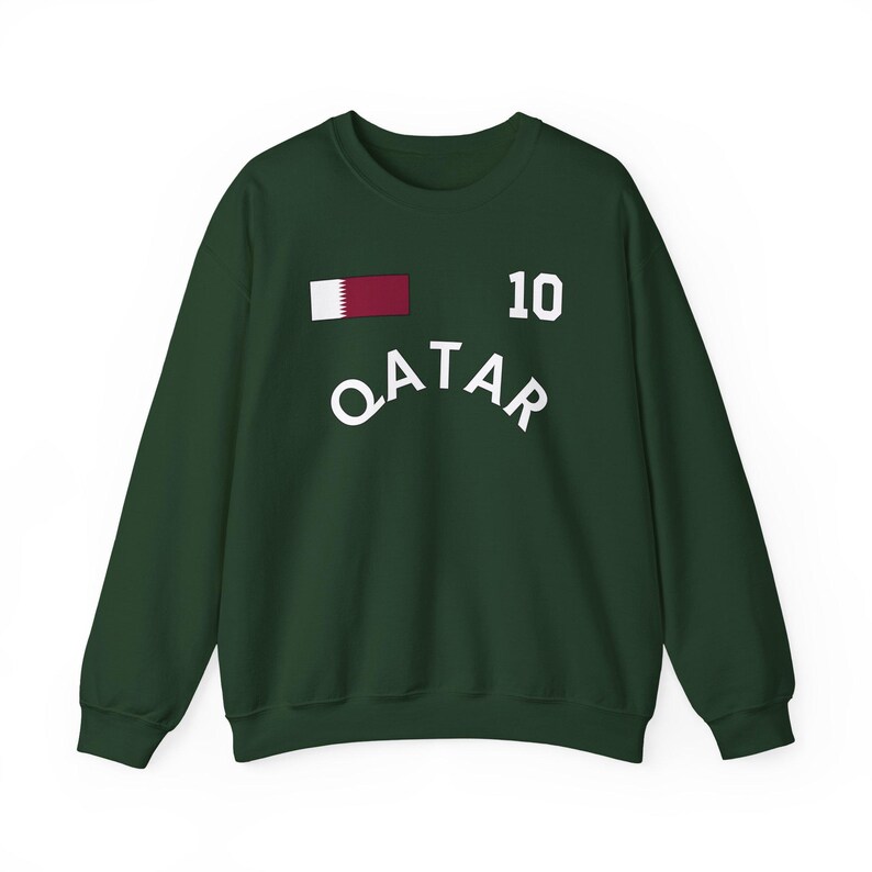 Qatar world cup sweatshirt, Qatar Shirt, Qatar tshirt, Qatar Gift, Qatar vacation, Qatar souvenir, Qatar friend gift, Qatar image 3