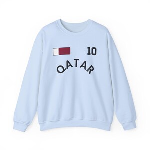 Qatar world cup sweatshirt, Qatar Shirt, Qatar tshirt, Qatar Gift, Qatar vacation, Qatar souvenir, Qatar friend gift, Qatar image 5