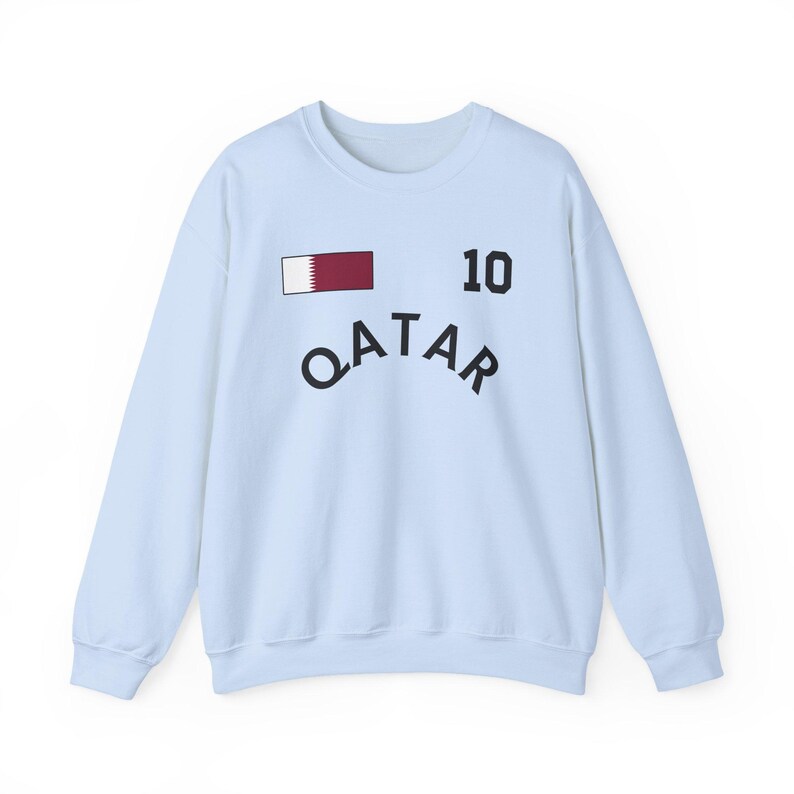 Qatar world cup sweatshirt, Qatar Shirt, Qatar tshirt, Qatar Gift, Qatar vacation, Qatar souvenir, Qatar friend gift, Qatar image 5