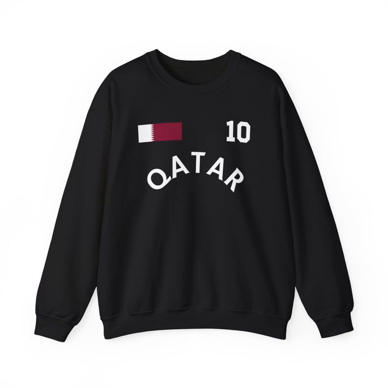 Qatar world cup sweatshirt, Qatar Shirt, Qatar tshirt, Qatar Gift, Qatar vacation, Qatar souvenir, Qatar friend gift, Qatar image 2