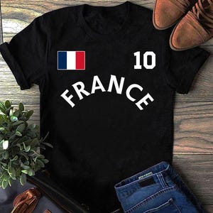 France tshirt, France Jersey Tee for Sports Fans, France fans gift, France world cup, Retro France jersey