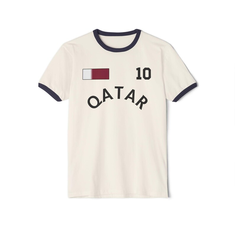 Katar WM-T-Shirt, Katar-Shirt, Katar-T-Shirt, Katar-Geschenk, Katar-Urlaub, Katar-Andenken, Katar-Freundgeschenk, Katar Bild 2