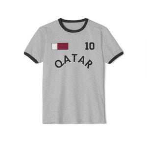 Katar WM-T-Shirt, Katar-Shirt, Katar-T-Shirt, Katar-Geschenk, Katar-Urlaub, Katar-Andenken, Katar-Freundgeschenk, Katar Bild 3