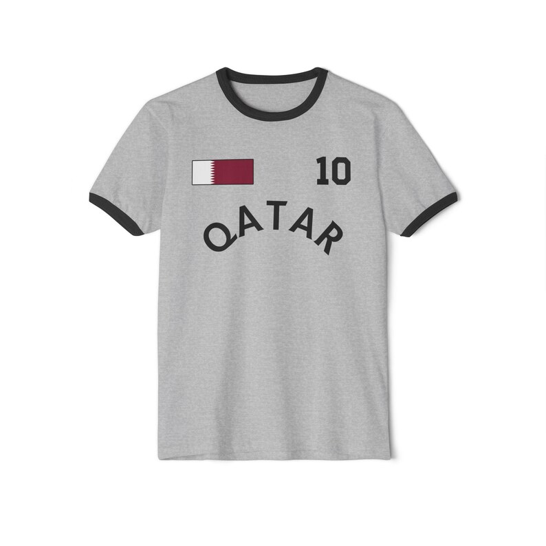 Katar WM-T-Shirt, Katar-Shirt, Katar-T-Shirt, Katar-Geschenk, Katar-Urlaub, Katar-Andenken, Katar-Freundgeschenk, Katar Bild 3
