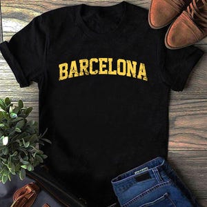 Barcelona Tee, Barcelona Shirt, Trip to Barcelona Shirt, Barcelona Gift, Barcelona vacation, Barcelona Travel, Barcelona
