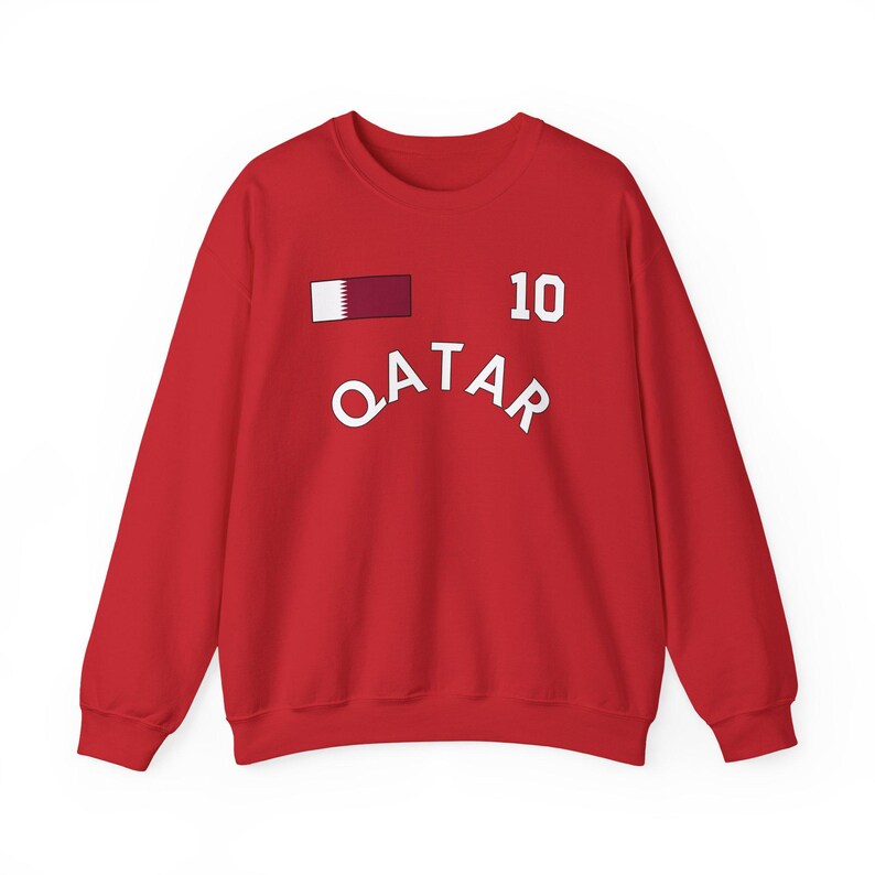 Qatar world cup sweatshirt, Qatar Shirt, Qatar tshirt, Qatar Gift, Qatar vacation, Qatar souvenir, Qatar friend gift, Qatar image 8