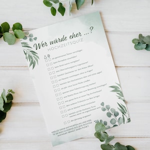 Bride game wedding, groom game PDF, wedding entertainment, wedding party game, wedding game template