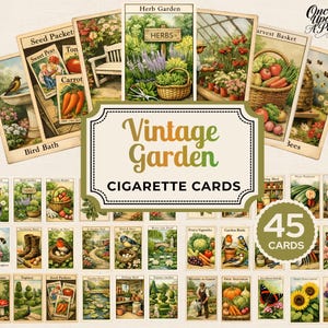 Cigarette Cards Set