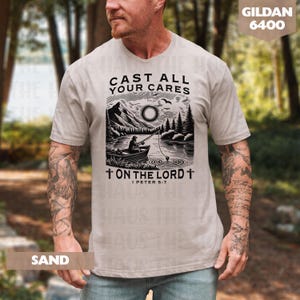 Fisherman Shirt | Mens Christian Shirt, Mens Christian Gifts, Fisherman Gift, Fishing Shirt, Dad Gifts, Fisher of Men Shirt, Fishing Gifts