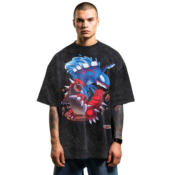 Groudon/kyogre XY Primal Clash Pokemon Inspired - Acid Wash