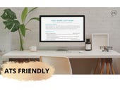 Modern Resume template for Career Change | editable Canva resume for Job Seekers | instant download
