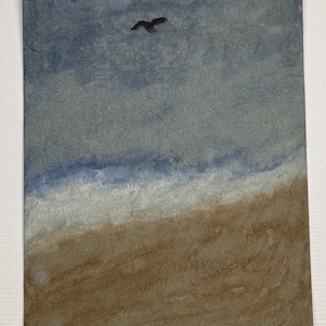 Original ACEO Watercolor Painting – 3.5x2.5 Mini Art Card – Hand-Painted Collectible – Small Format Artwork –OOAK (One of a Kind)