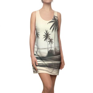 Tropical Racerback Dress for Women, Beachwear, Summer Dress, Vacation [...]