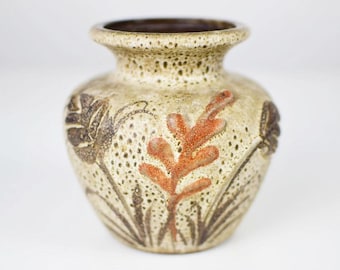 西ドイツ製 ヴィンテージ 陶器 シューリッヒ ファットラヴァ 花瓶 花器 鉢 シューリッヒ ファット ラバ 西ドイツ陶器 花瓶 284-19 - WGP