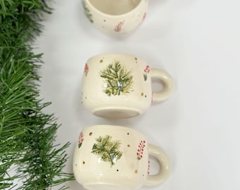 Festive Ceramic New Year Coffee Mug – Holiday Drinkware