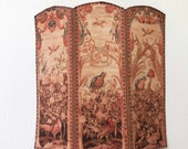 Miniature Reproduction 18th Century Dressing Screen or Room Divider 1 12 Scale