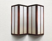 Miniature Mid Century Danish Modern Style Dollhouse Room Screen Divider 1 12 Scale